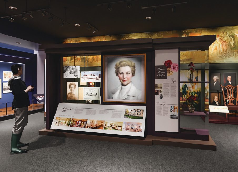 25 The Taylor Museum Waco - McLennan Co, TX - Mrs Helen Marie Taylor Exhibit
